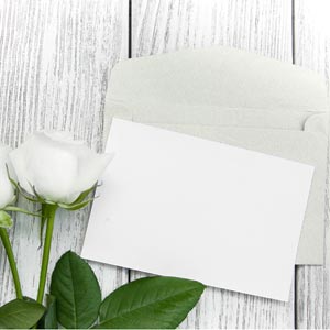 Hochzeitskarte briefumschlag