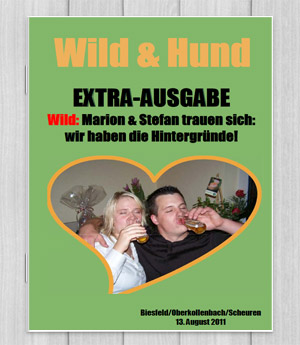 Kennenlernen hochzeitszeitung