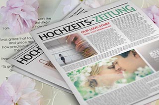 Hochzeitszeitung